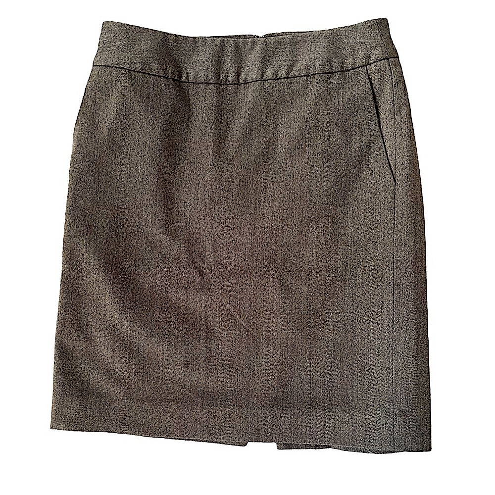 Banana Republic Herringbone Pencil Skirt